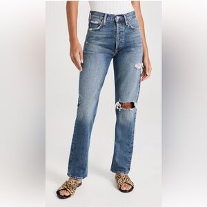Agolde 90’s Pinch Waist High Rise Straight Jeans- SOLD OUT- missed return window